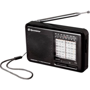 Roadstar TRA-2989 prijenosni radio kw, am (1018), ukw bežični prijem, ukw, mw, kw crna slika