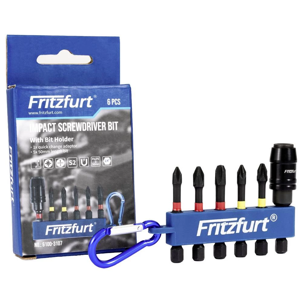 FRITZFURT 6100-3107 bit komplet 6-dijelni PH, PZ slika