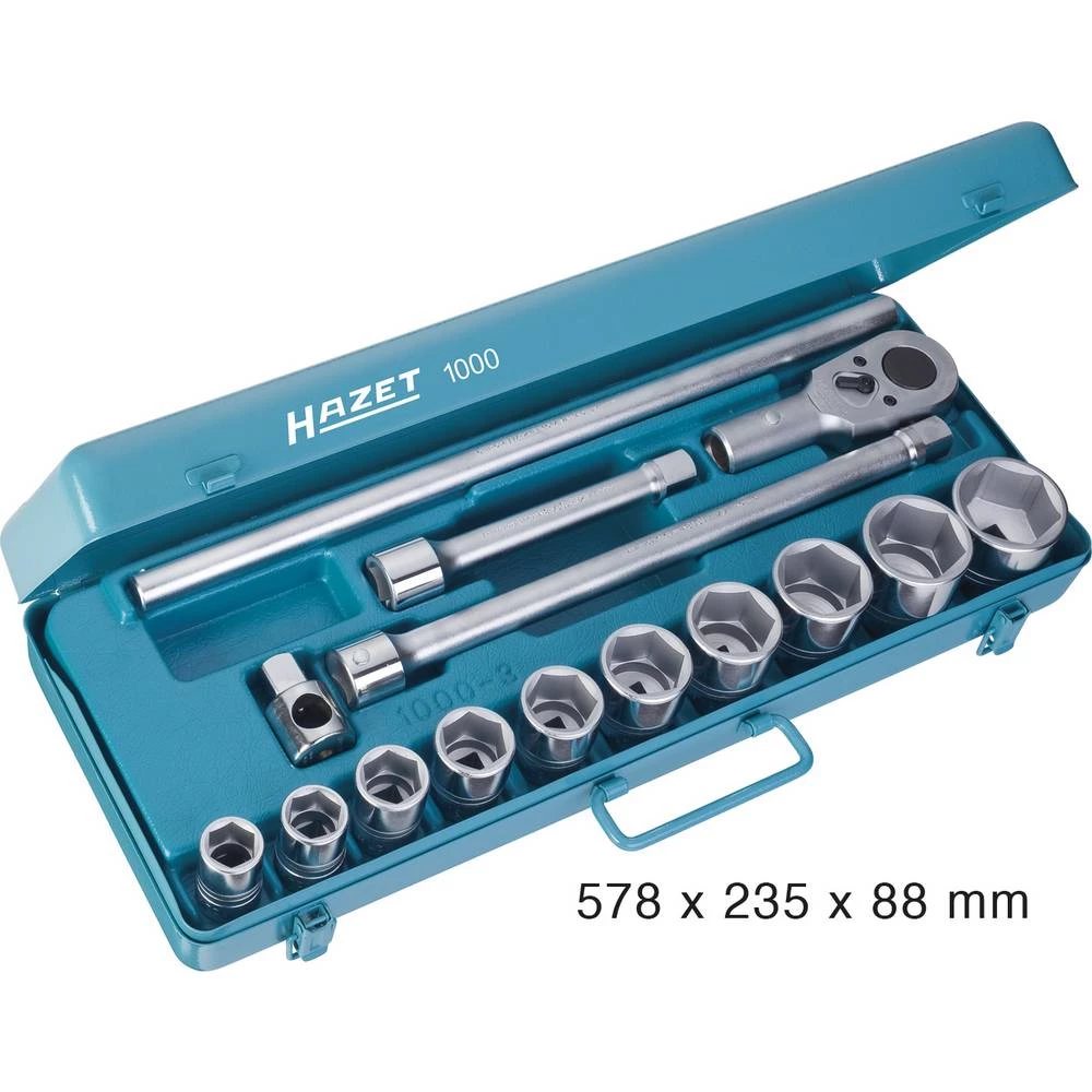 Hazet komplet nasadnih ključeva metrički 3/8" 15-dijelni 1000 slika