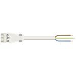 WAGO 771-9993/206-302 mrežni priključni kabel mrežni adapter - slobodan kraj Ukupan broj polova: 3 bijela 3 m 1 St.