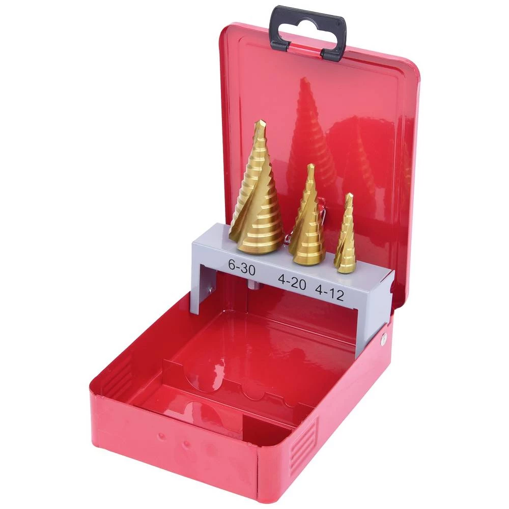 KS Tools 3302423 HSS TIN-TIP stupanjsko svrdlo-komplet kom. slika