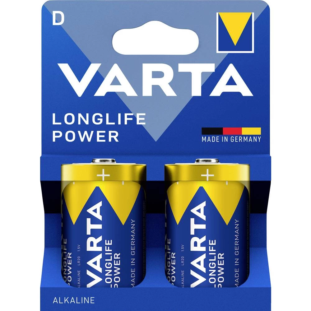 Varta VARTA Longlife Power D Blister 2 mono (l) baterija alkalno-manganov 1.5 V 2 St. slika