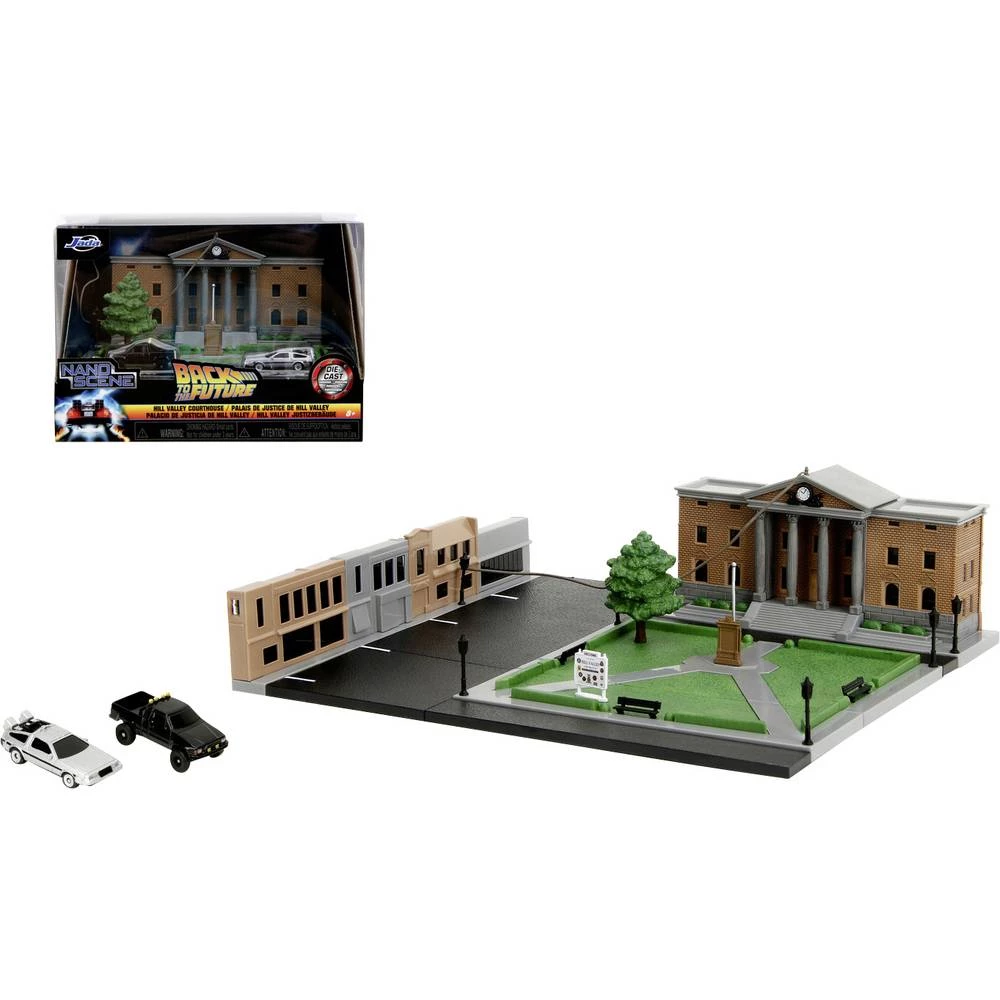 JADA TOYS NanoScene satne kule iz filma Povratak u budućnost #####Auto-Station slika