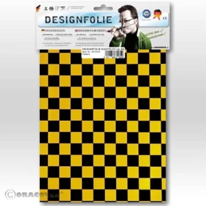 Dizajnerska folija Oracover Easyplot Fun 4 95-033-071-B (D x Š) 300 mm x 208 cm Žuto-crna slika