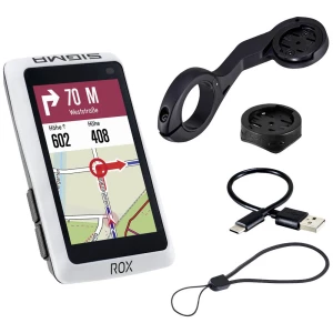 Sigma ROX 12.1 EVO Basic Set - White navigacijski uređaj za bicikl bicikliranje europa Bluetooth®, gps, glonass slika