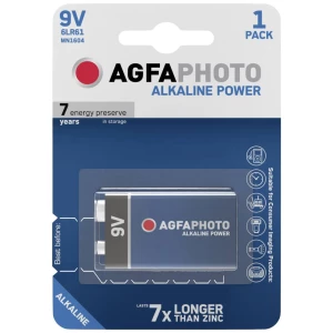 Alkalna blok baterija AGFA 9V slika