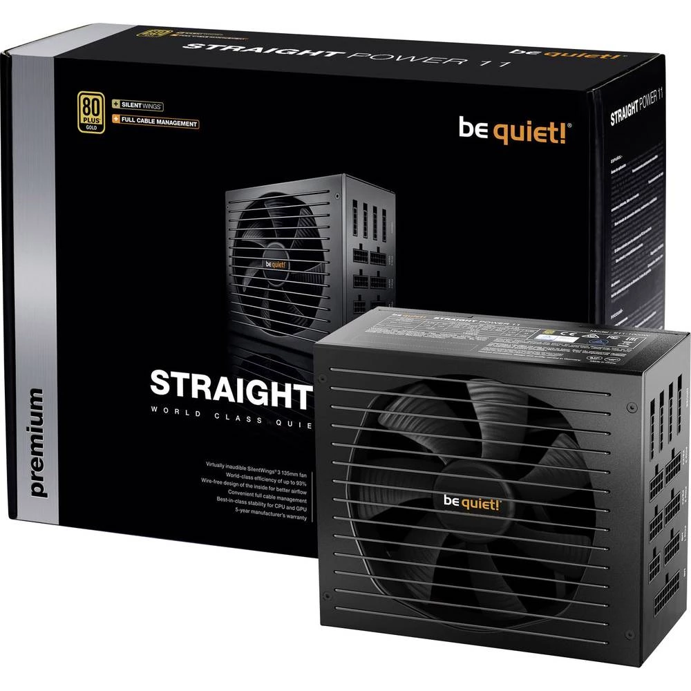 PC-napajanje BeQuiet Straight Power 11 1000 W ATX 80 PLUS Gold slika
