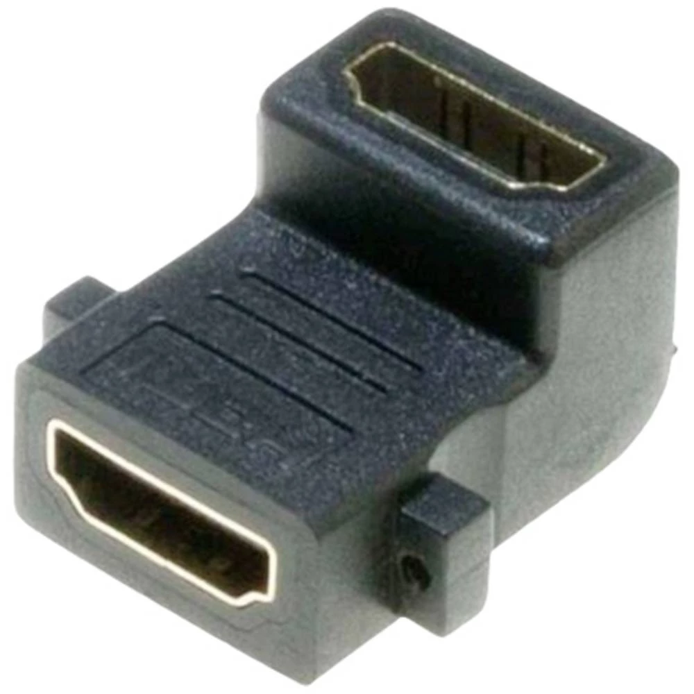 Lyndahl LKPA009 HDMI adapter [1x ženski konektor HDMI - 1x ženski konektor HDMI] crna pozlaćeni kontakti slika