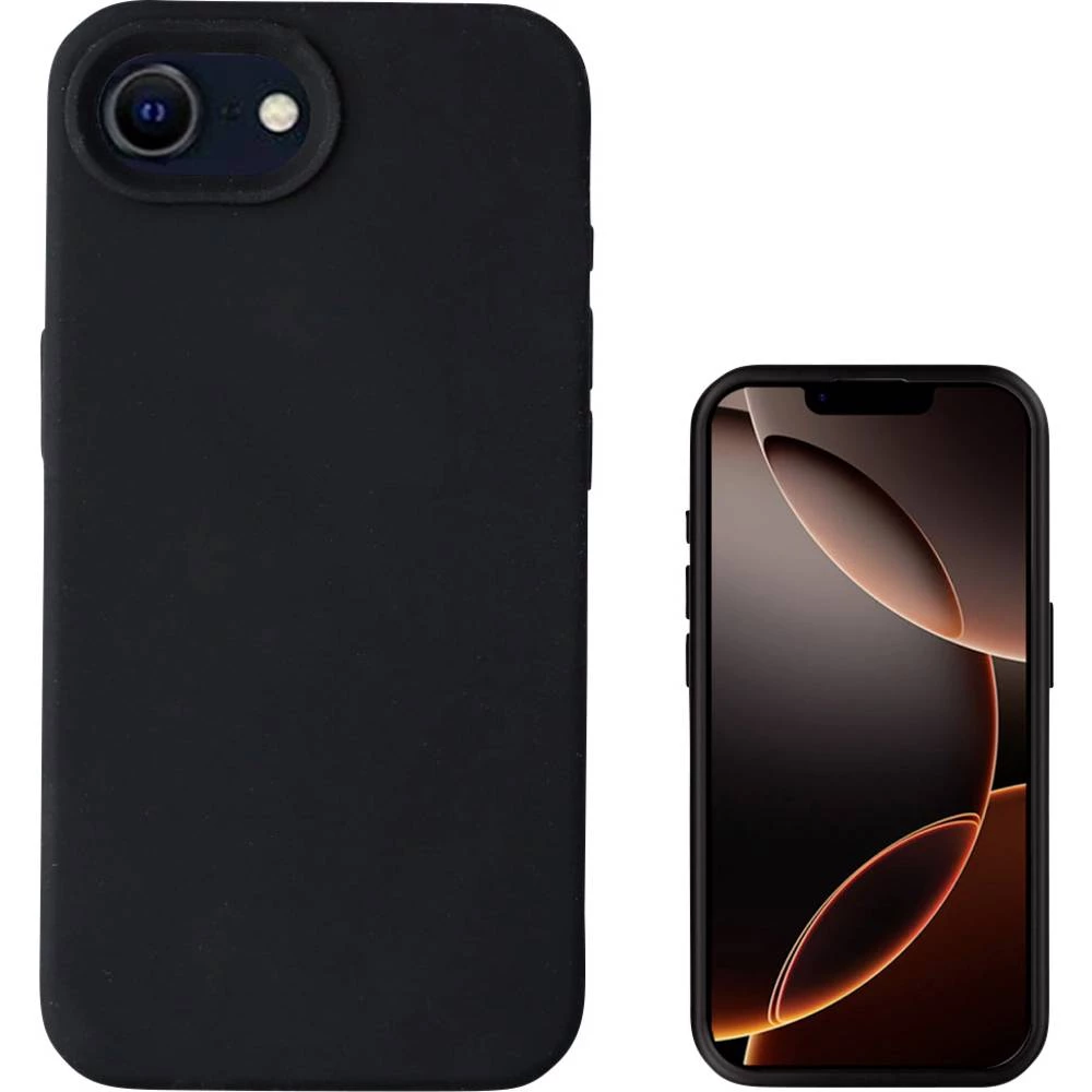 4Smarts Silikon Case Cupertino etui Apple iPhone 16e crna MagSafe kompatibilna 541362 slika