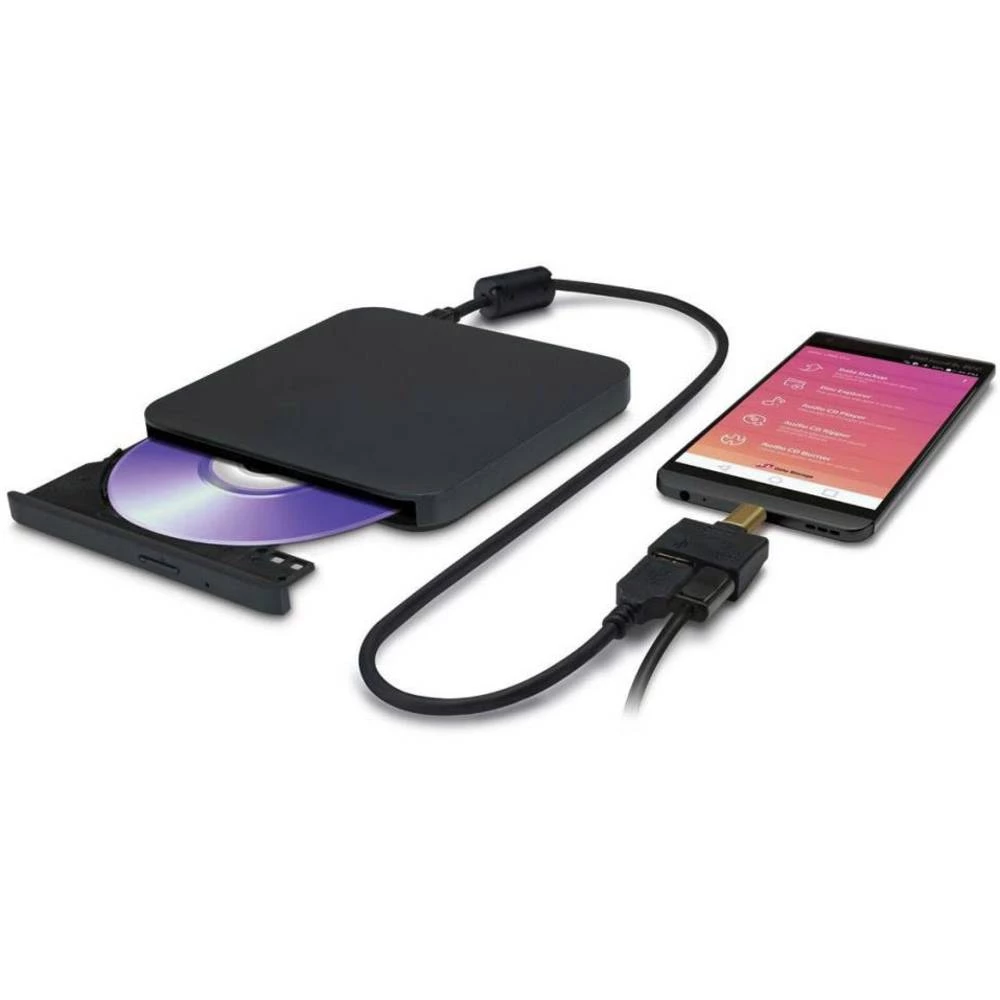 DVD vanjski snimač HL Data Storage GP95NB70.AHLE10B Maloprodaja USB 2.0 Crna slika