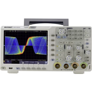 Digitalni osciloskop VOLTCRAFT DSO-6204F 200 MHz 4-kanalni 1 GSa/s 40000 kpts 8 Bit Digitalni osciloskop s memorijom (ODS), Funk slika