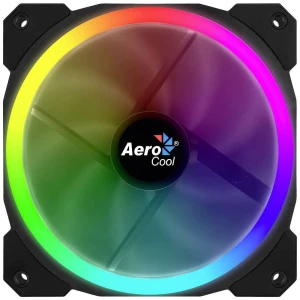 Ventilator za kućište računala Aerocool Orbit 12 cm crni AeroCool Orbit ventilator za PC kućište crna slika