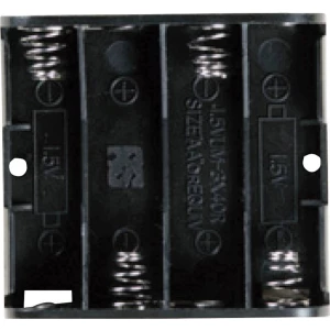 Baterije - držač 4x Mignon (AA) Snap priključak (D x Š x V) 61.9 x 57.2 x 15 mm Takachi SN34S slika
