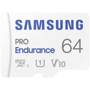 Samsung PRO Endurance microsdxc kartica 64 GB Class 10, UHS-Class 1 4K video podrška, uklj. sd-adapter, otporan na udarce slika