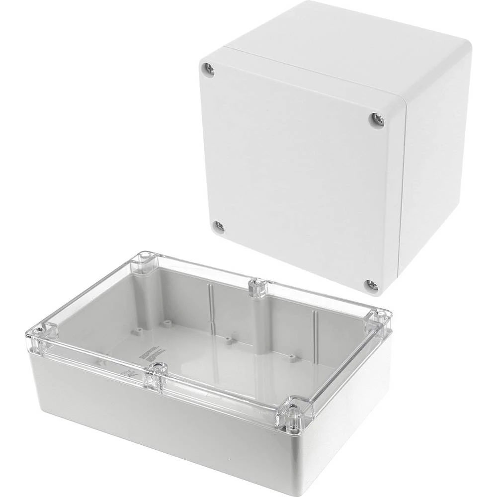 Hammond Electronics 1554UAGY kućište 201 x 119 x 60 ABS plastika svijetlosiva 1 kom. slika