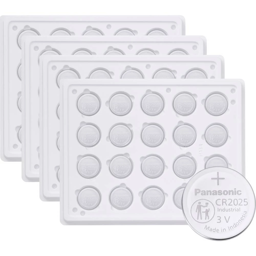 Panasonic gumbasta baterija CR 2025 3 V 800 kom. 165 mAh litijev CR2025 slika