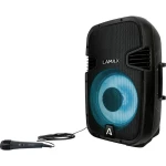 Lamax PartyBoomBox500 uređaj za karaoke zaštićeno protiv prskanja, svjetlo raspoloženja, mogućnost punjenja, uklj. mikrofon, uklj. daljinski upravljač
