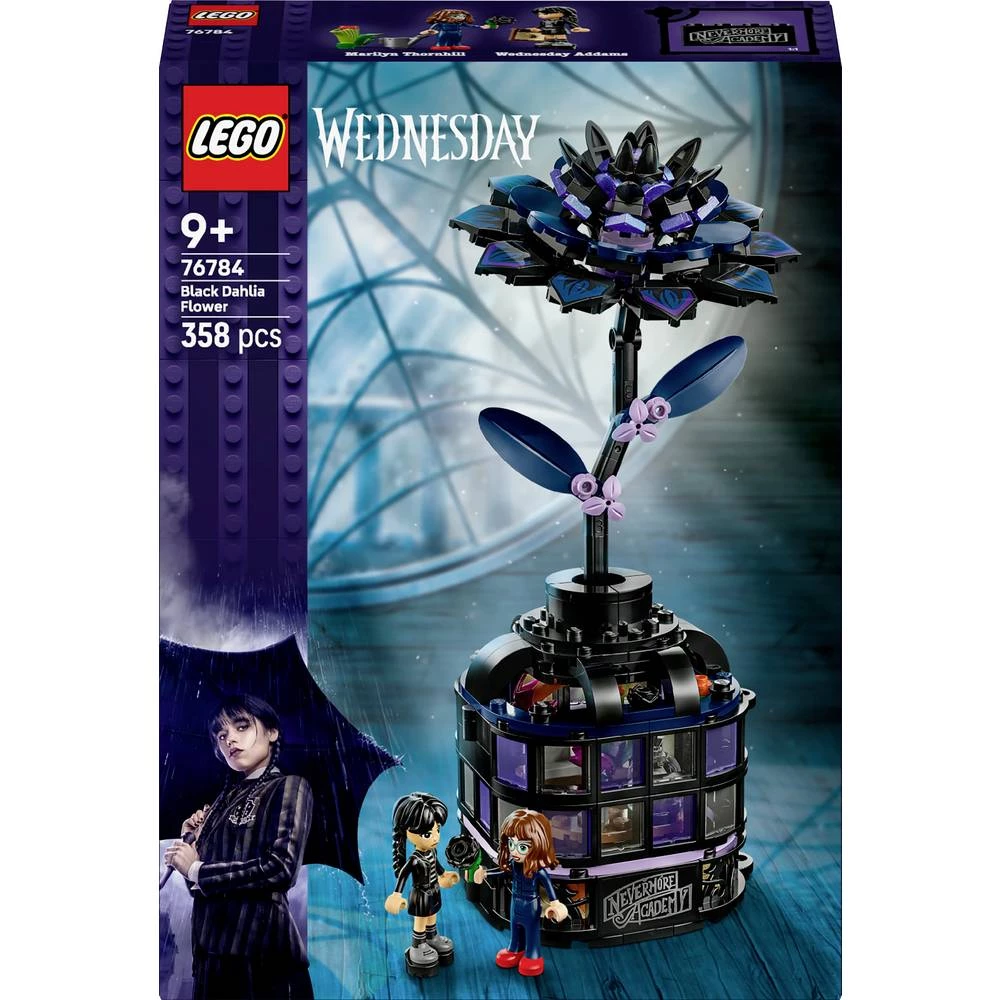 76784 LEGO® Wednesday Crna dalija slika