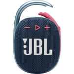 JBL Clip 4 Bluetooth zvučnik vodootporan, otporan na prašinu plava boja, ružičasta