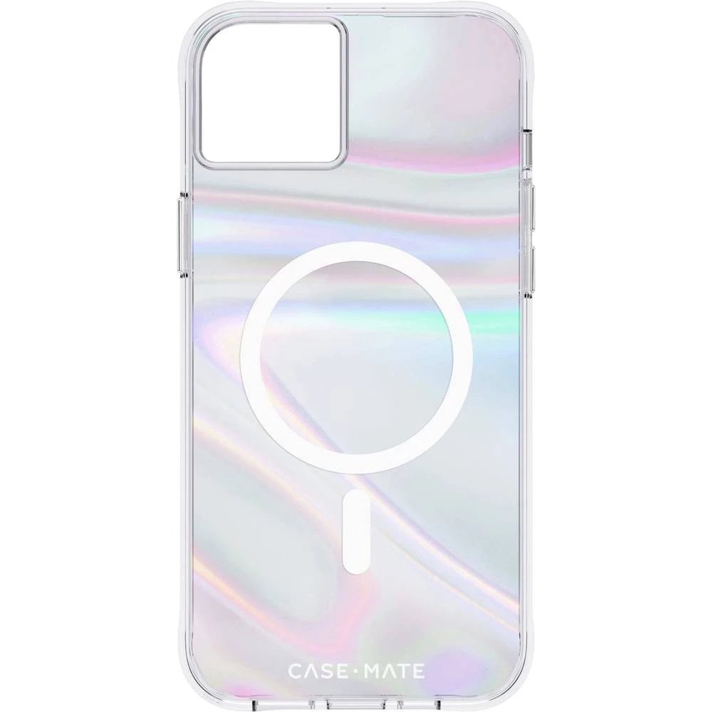 Case-Mate Soap Bubble MagSafe Pogodno za model mobilnog telefona: iPhone 14 Plus, prozirna Case-Mate Soap Bubble MagSafe case Apple iPhone 14 Plus prozirna slika