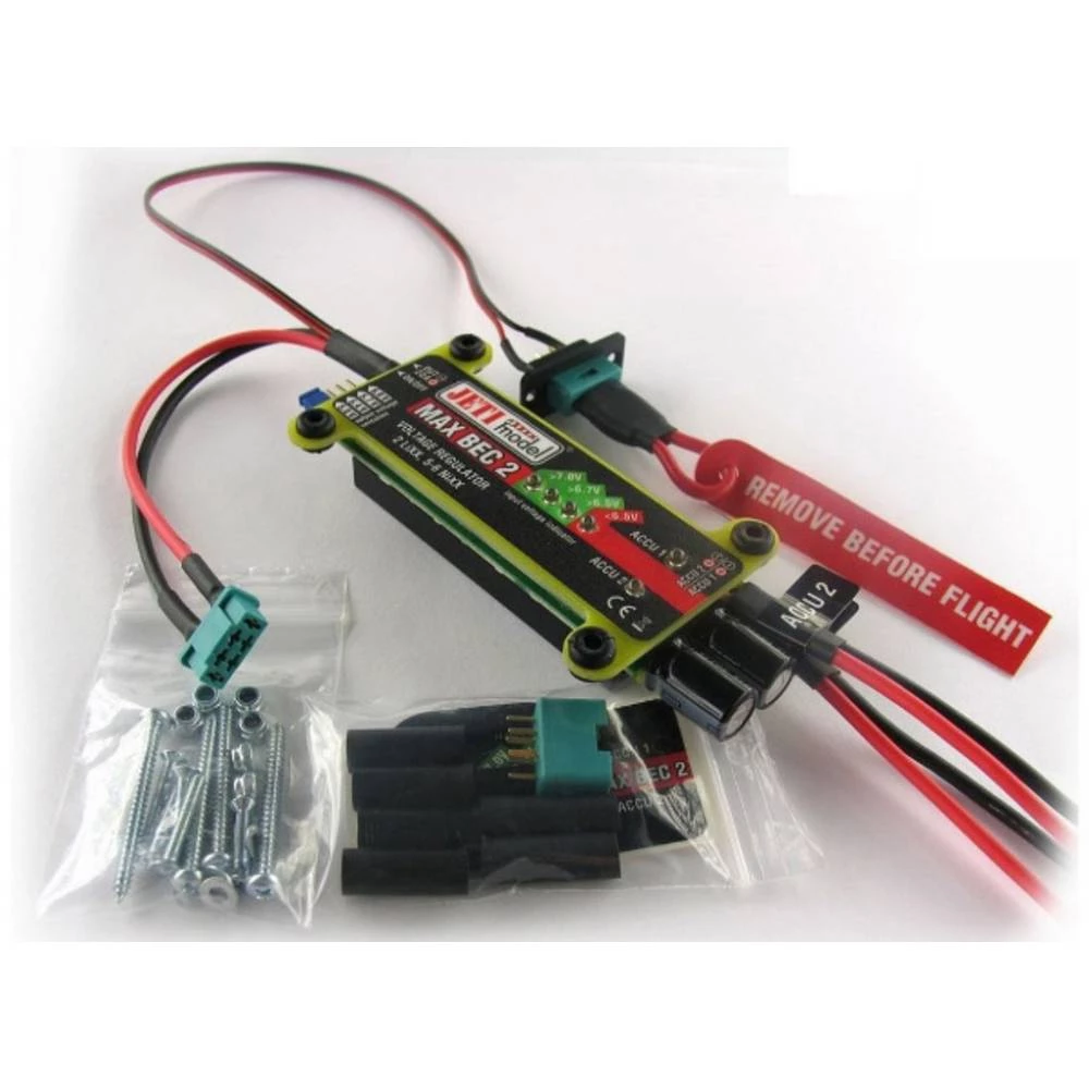 Jeti MAX BEC 2 baterijska skretnica 5.5 - 8.4 V slika