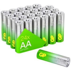 GP Batteries GPSUP15A887C24 mignon (AA) baterija alkalno-manganov 1.5 V 24 St. slika