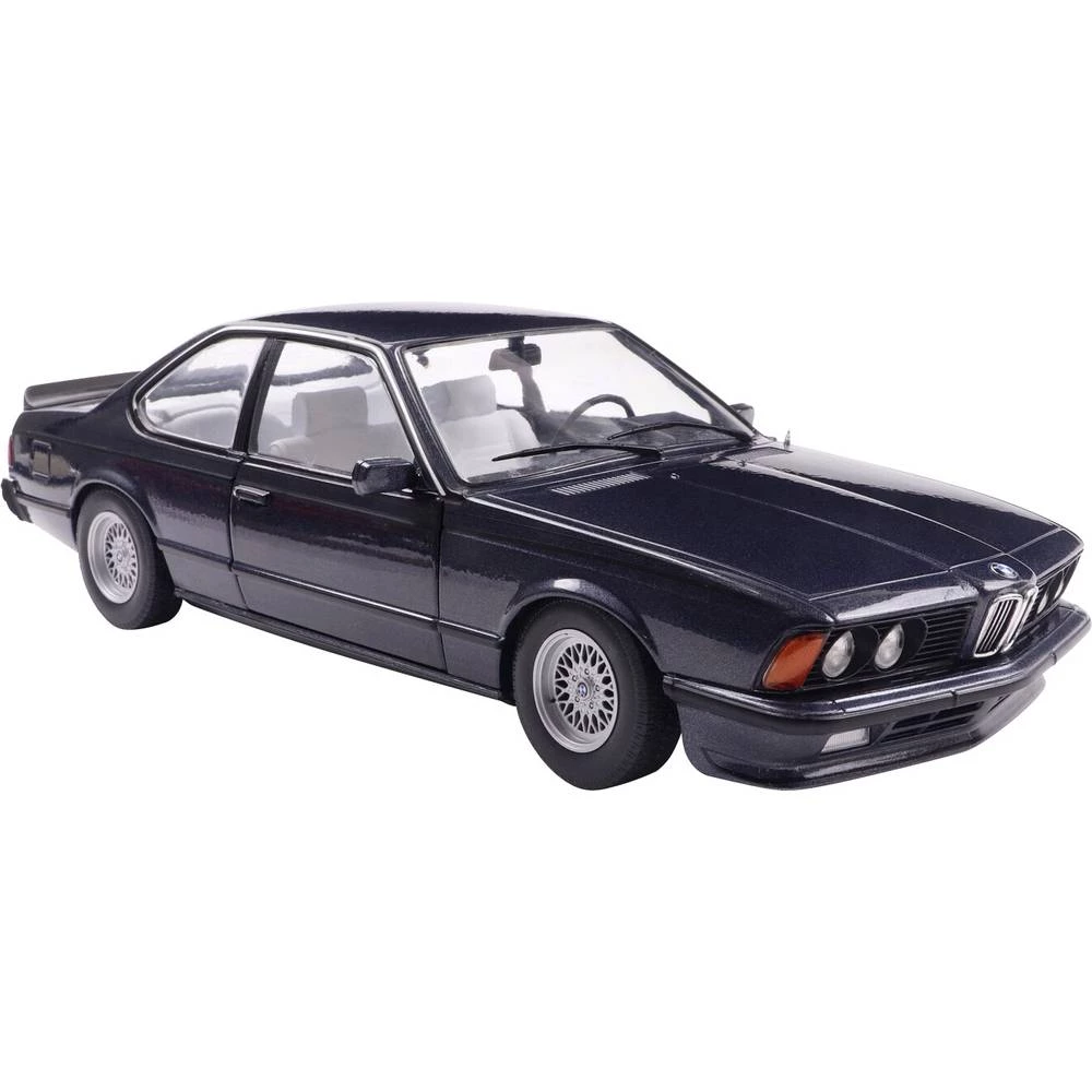 Solido model automobila BMW 635 CSI (E24) Macau plava gotovi model model automobila slika