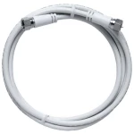 SAT Priključni kabel [1x Muški konektor F - 1x Muški konektor F] 3.50 m 85 dB Bijela Axing