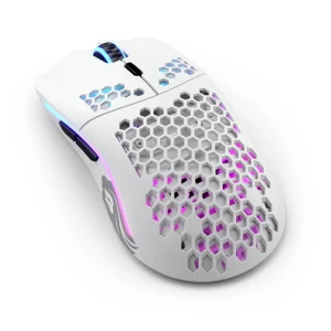 Glorious PC Gaming Race Model O igraći miš bežični optički mat-bijela 6 Tipke 19000 dpi osvjetljen slika