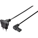 Sygonix SY-5043506 struja kabel za napajanje  crna 5.00 m