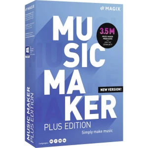 Magix Music Maker Plus Edition (2021) puna verzija 1 licenca Windows softver za glazbu slika