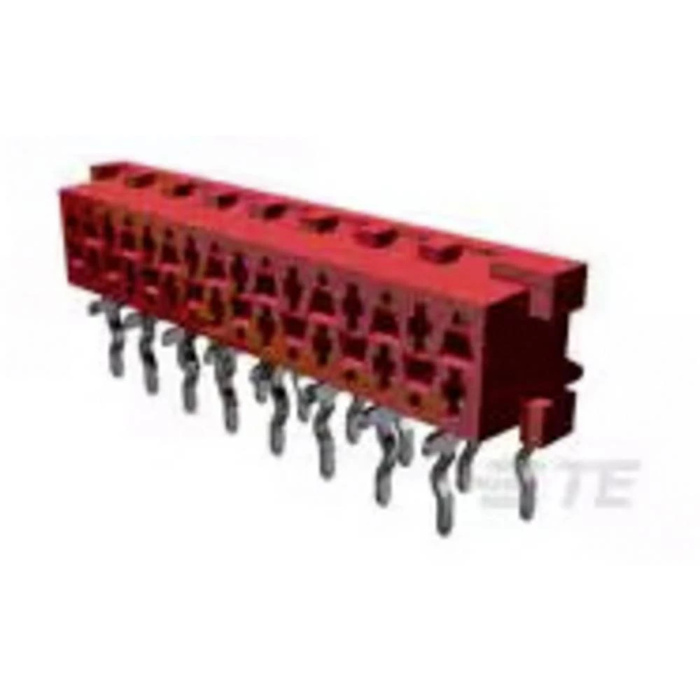 TE Connectivity ugradna standardna letva sa ženskim kontaktima 8-215460-6 1 St. Tape on Full reel slika