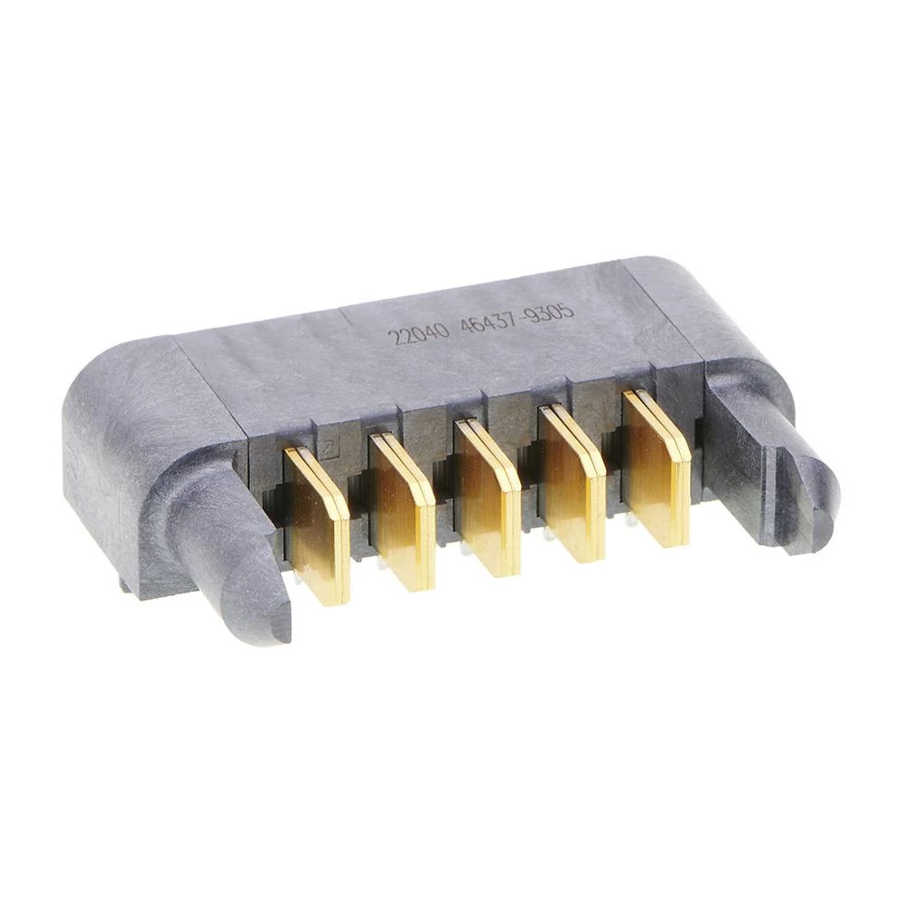 Molex ugradna standardna letva s muškim kontaktima 464379305 1 St. slika