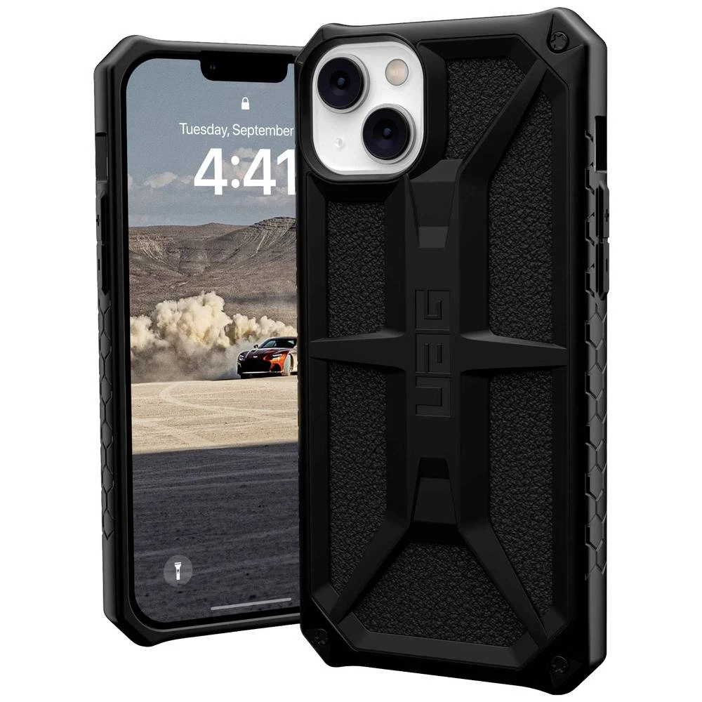 Urban Armor Gear Monarch Pogodno za model mobilnog telefona: iPhone 14 Plus, crna Urban Armor Gear Monarch case Apple iPhone 14 Plus crna slika