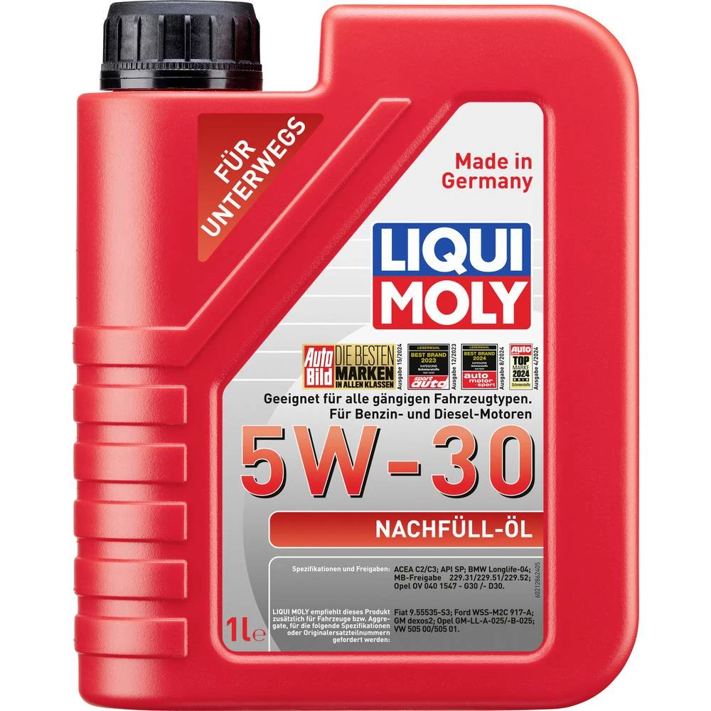 Liqui Moly Nachfüll-Öl 5W-30 21286 motorno ulje 1 l slika