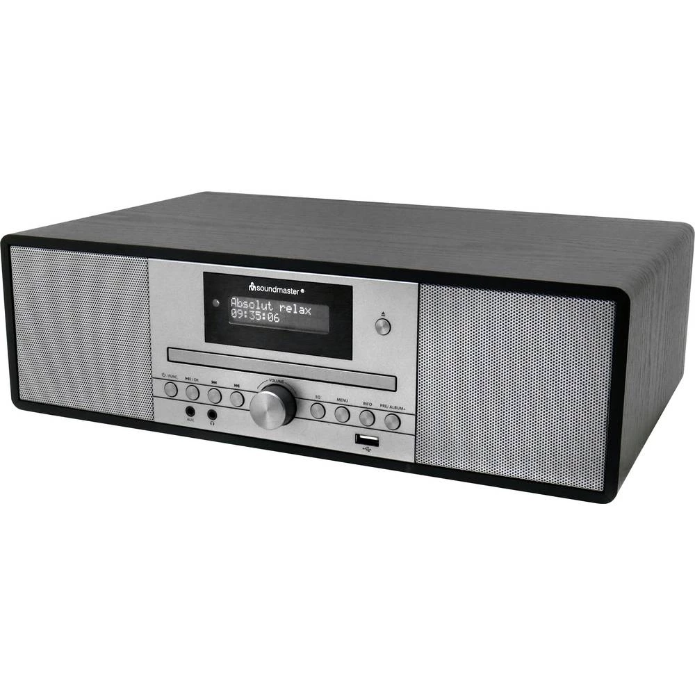 soundmaster desktop radio DAB+ (1012), FM, UKW (1014) CD, USB, UKW, MP3, DAB+, AUX uklj. daljinski upravljač, funkcija a slika