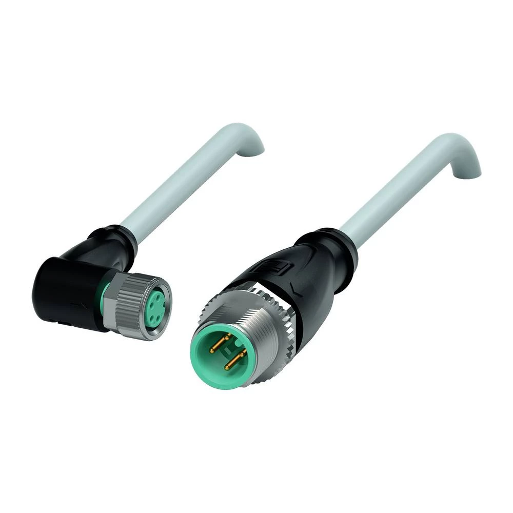 Pepperl+Fuchs 240798-0004 utični konektor za senzor/aktivator, konfekcionirani 60 cm Broj polova: 4, 4 1 St. slika