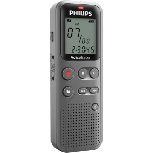 Digitalni diktafon Philips DVT1110 Vrijeme snimanja (maks.) 23 h Antracitna boja slika