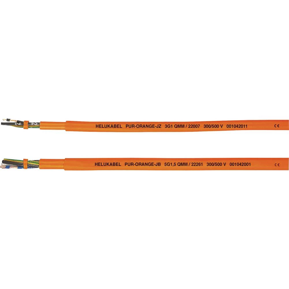 HELU PUR-Orange JB crijevasti vod 5 G 1.5 mm² narančasta 22261-1000 1000 m slika