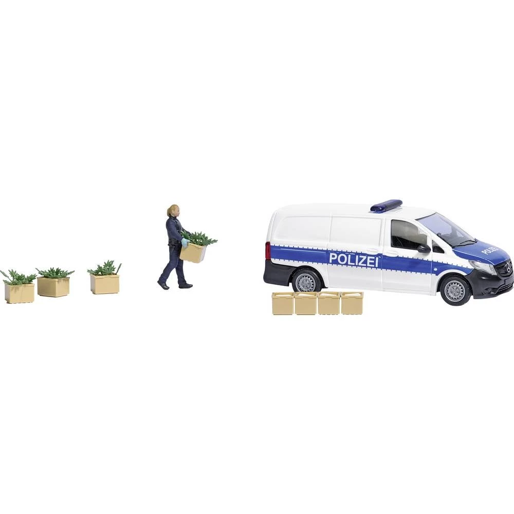Busch h0 Akcijski set Hemp Raid komplet za sastavljanje slika
