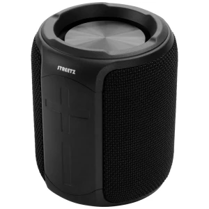 STREETZ CM765 Bluetooth zvučnik AUX, funkcija govora slobodnih ruku, prijenosni, vodootporan crna slika