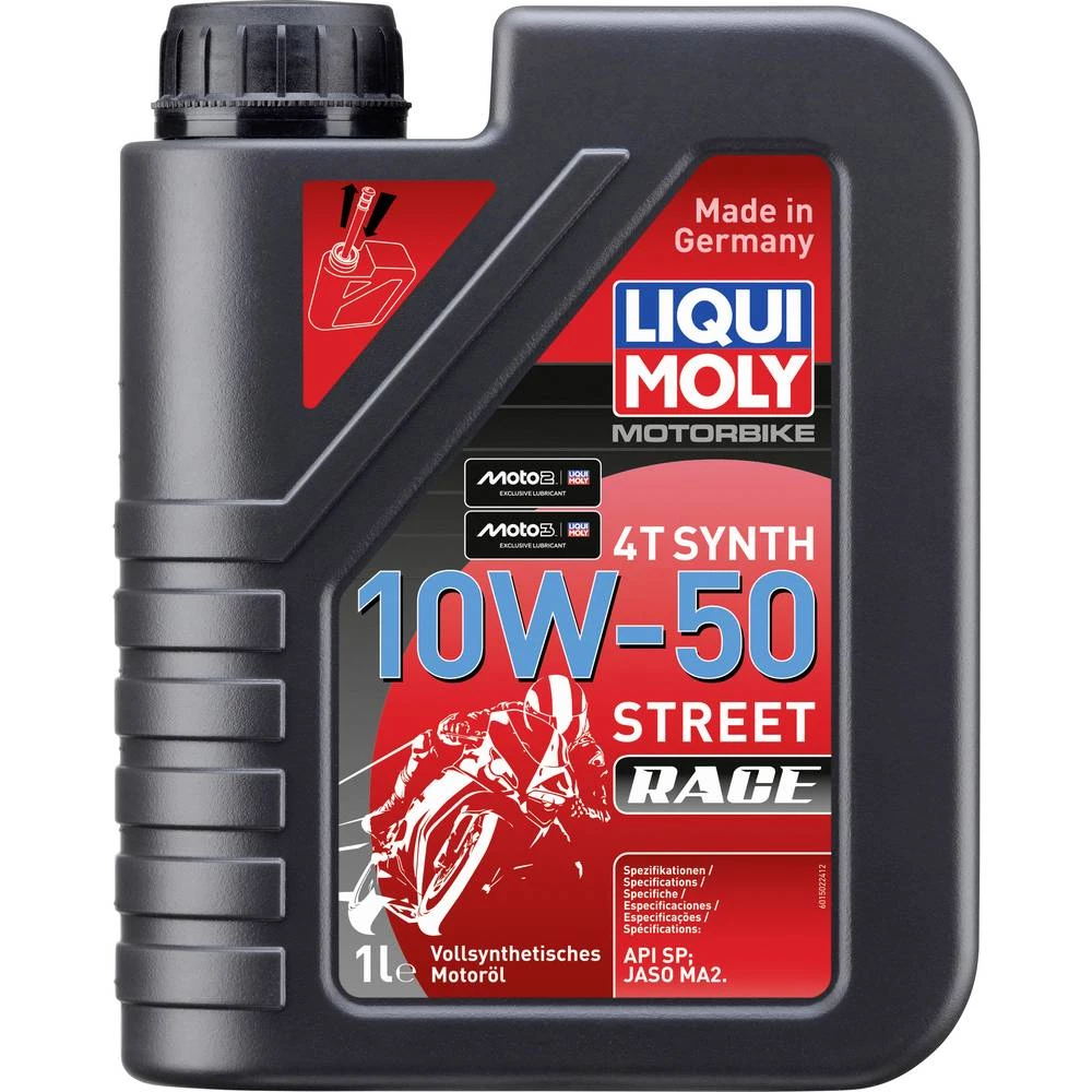 Liqui Moly Motorbike 4T Synth 10W-50 Street Race 1502 ulje za 4-taktne motore 1 l slika