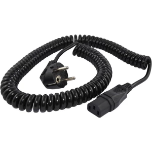 HAWA R6502 Rashladni uređaji Priključni kabel Crna 2 m Spiralni kabel slika