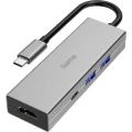 Hama  4 ulaza USB-C™ (3.2 Gen 2) Multiport Hub  siva slika