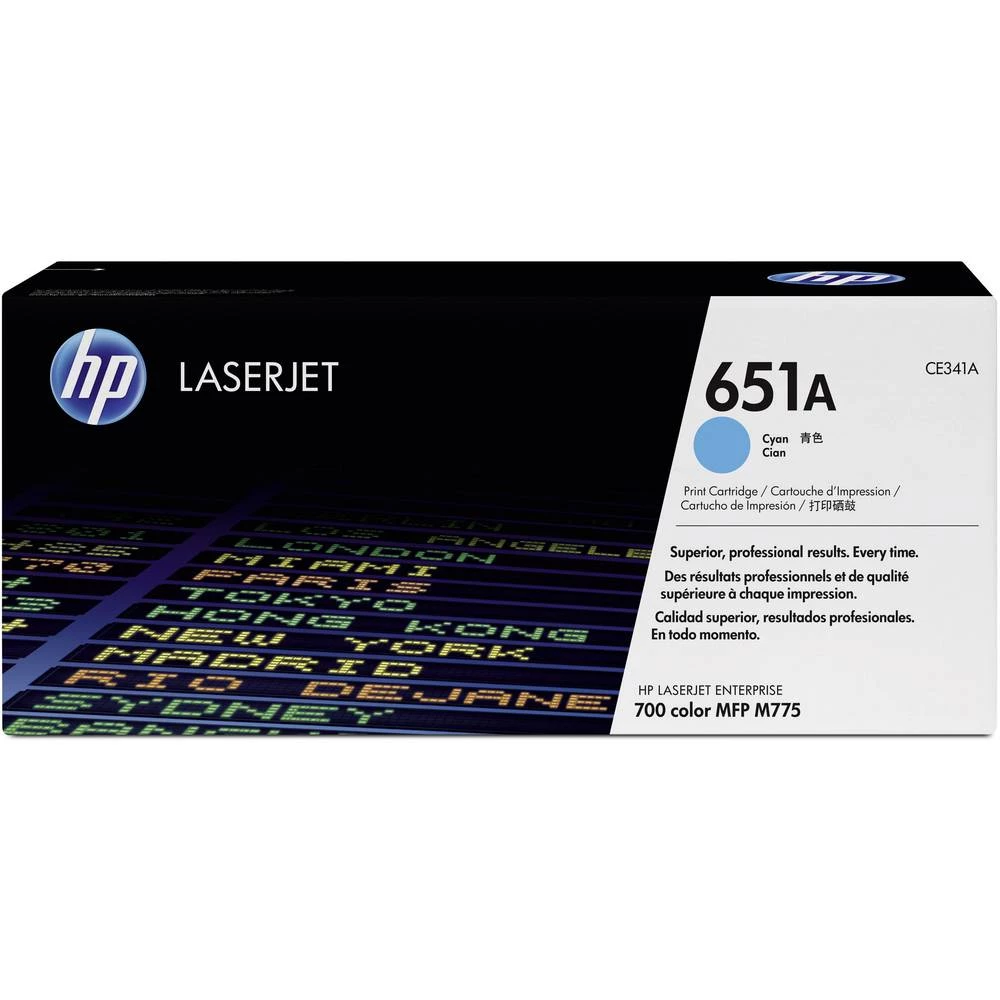 HP toner 651A original cijan 16000 Stranica CE341A slika