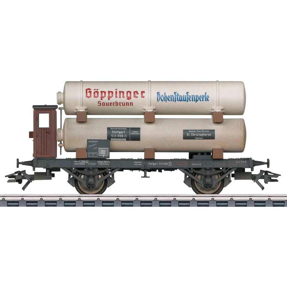 Märklin 45086 H0 auto cisterna za gorivo Göppinger Mineralbrunnen slika