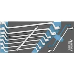 Dupli prstenasti ključ set 9-dijelni Hazet 163-518/9