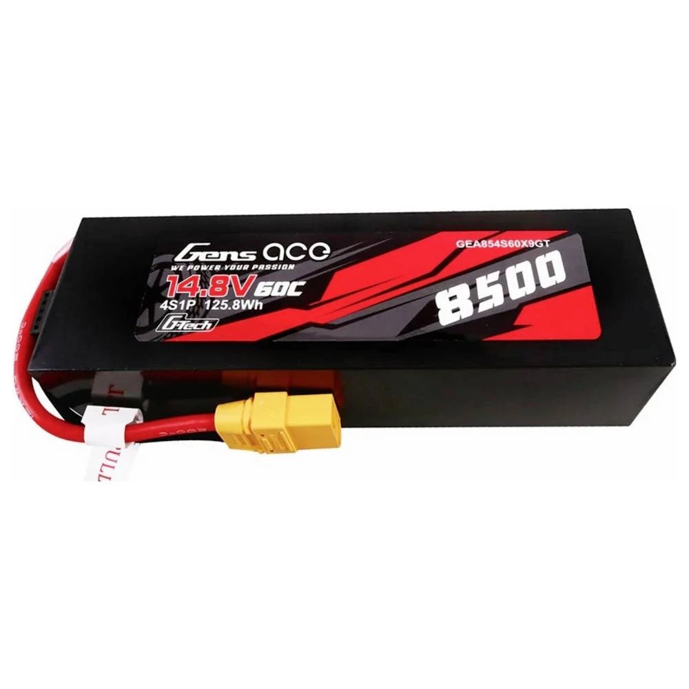 Gens ace lipo akumulatorski paket za modele 14.8 V 8500 mAh 60 C blok XT90 slika