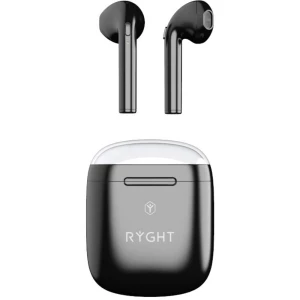 RYGHT    DYPLO 2    Bluetooth®    HiFi    in ear slušalice    u ušima    slušalice s mikrofonom    crna slika
