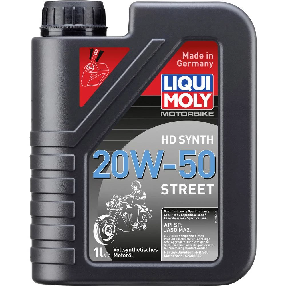 Liqui Moly Motorbike HD Synth 20W-50 Street 3816 motorno ulje 1 l slika